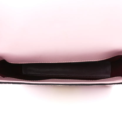 Givenchy Calfskin Crocodile Embossed Mini Eden Top Handle Pink 5 of 13