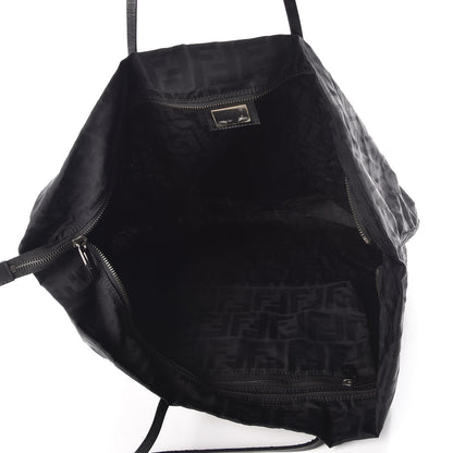 Fendi Zucca Tote Black 5 of 7