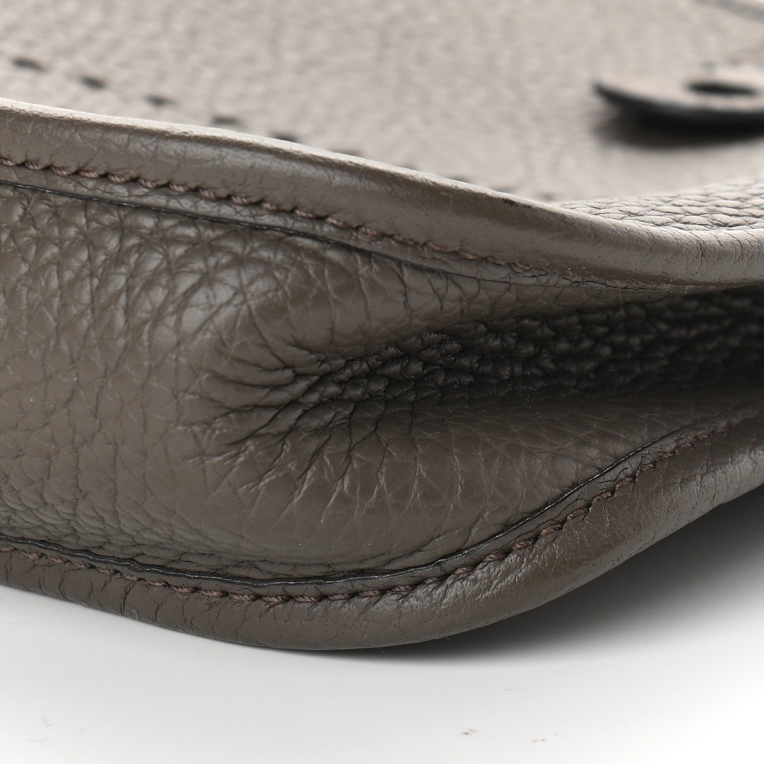 Hermes Taurillon Clemence Evelyne TPM Etain 9 of 9