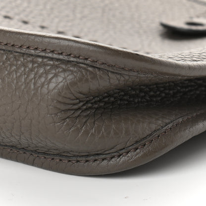 Hermes Taurillon Clemence Evelyne TPM Etain 9 of 9