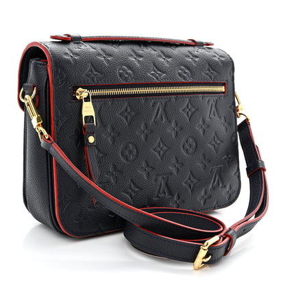 Louis Vuitton Empreinte Pochette Metis Marine Rouge 3 of 12