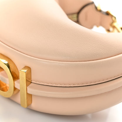 Fendi Vitello Grace Matte Nano Fendigraphy Hobo Charm Light Rose 9 of 9