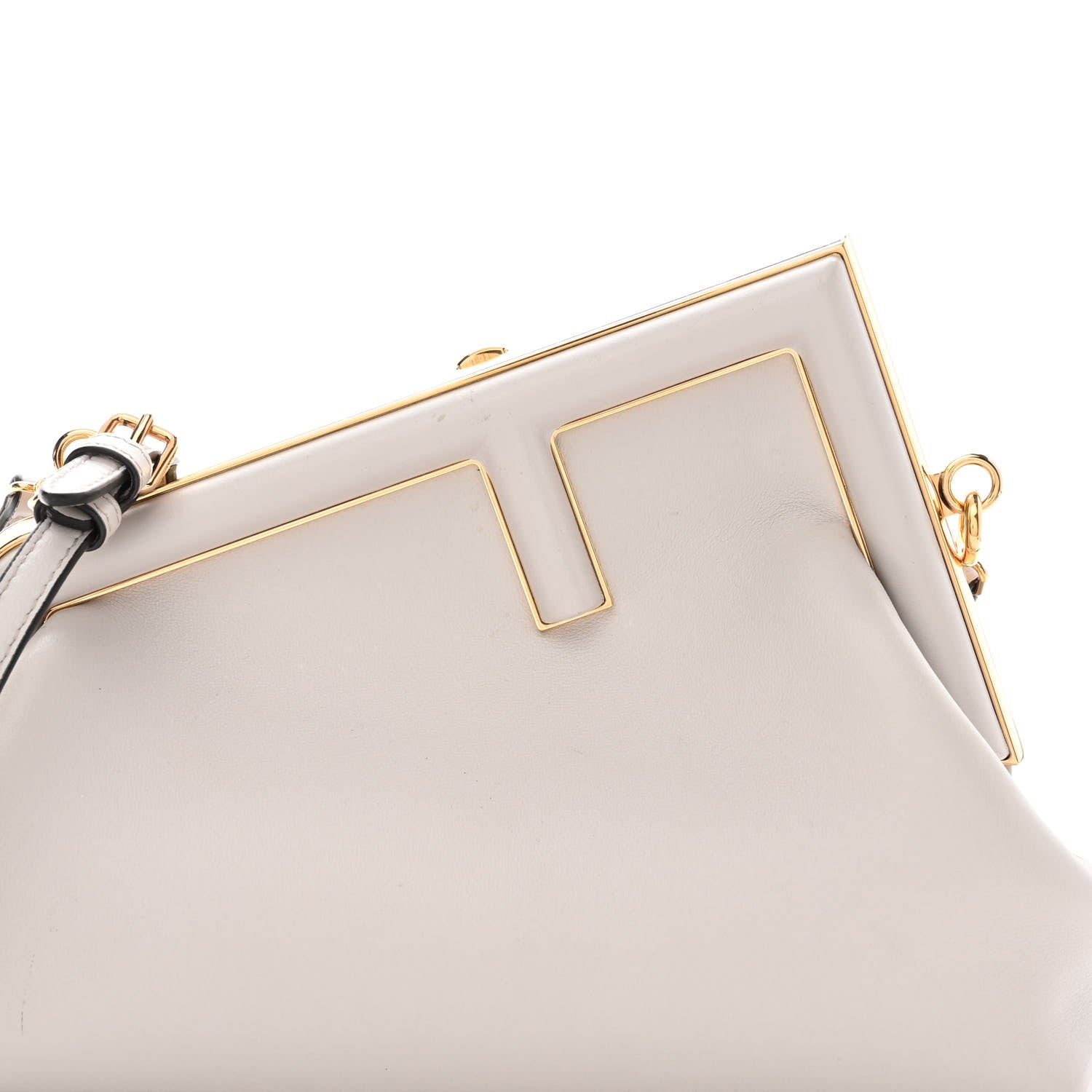 Fendi Shiny Nappa Small Fendi First Ghiaia 8 of 11