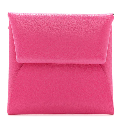 Hermes Chevre Chamkila Bastia Coin Purse Rose Pop 1 of 8