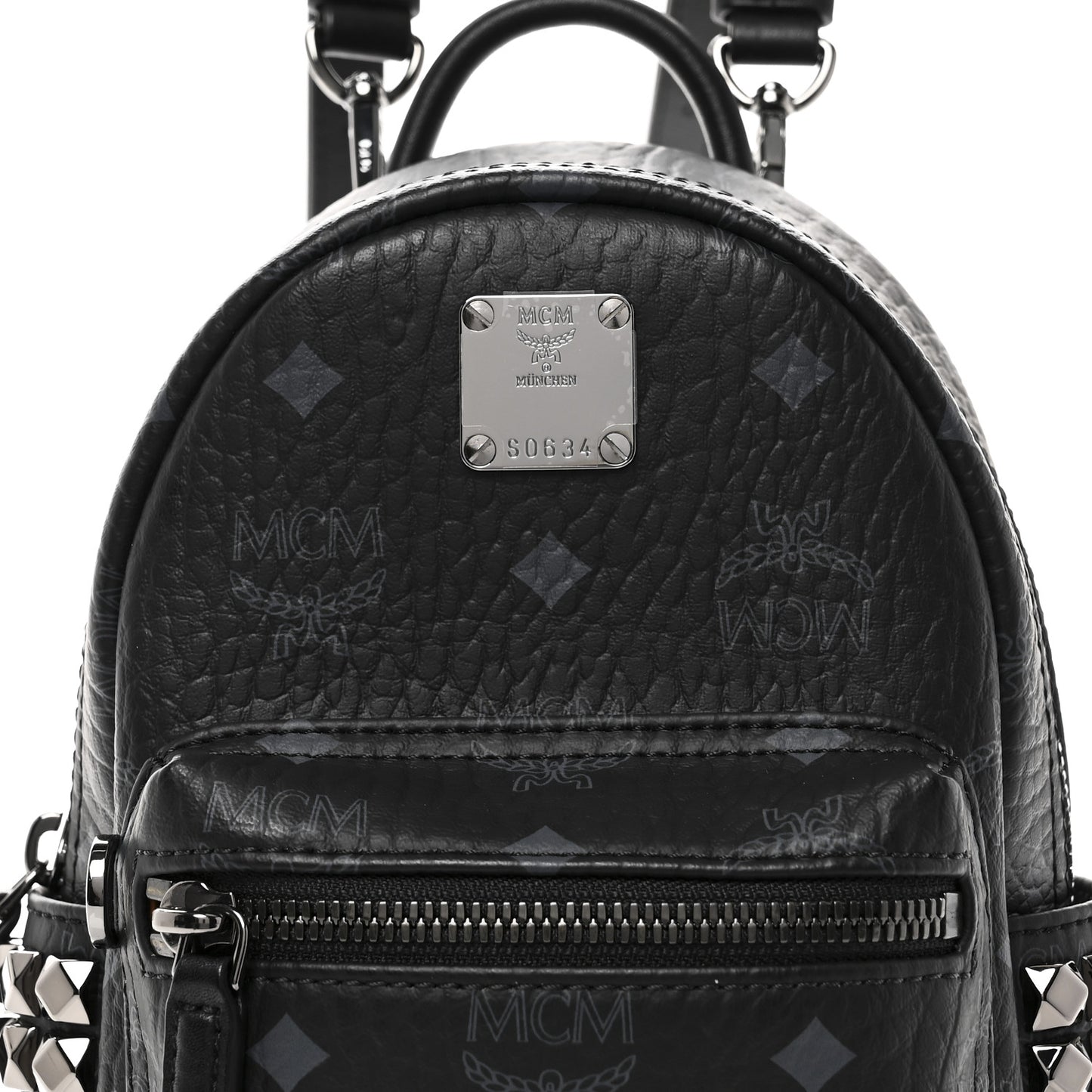 Visetos Side Stud X-Mini Stark Backpack Black