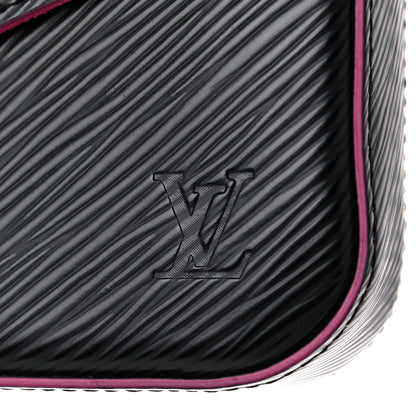 Louis Vuitton Epi Pochette Felicie Black Hot Pink 8 of 13