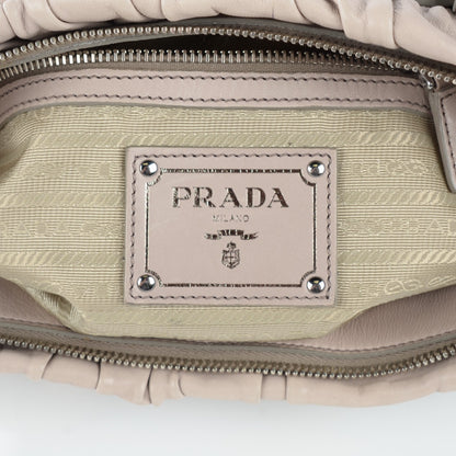 Prada Nappa Gaufre Shopping Satchel Pomice 8 of 11