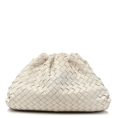 Bottega Veneta Nappa Maxi Intrecciato The Pouch Oversized Clutch Plaster 1 of 25