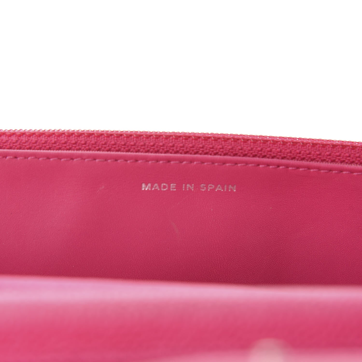 Chanel Iridescent Caviar Quilted Wallet On Chain WOC Pink 12 of 14