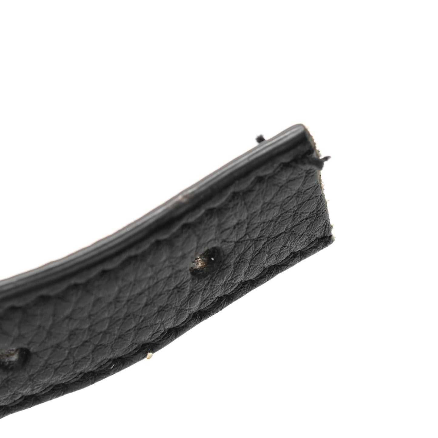 Vitello Daino Small Belt Bag Black
