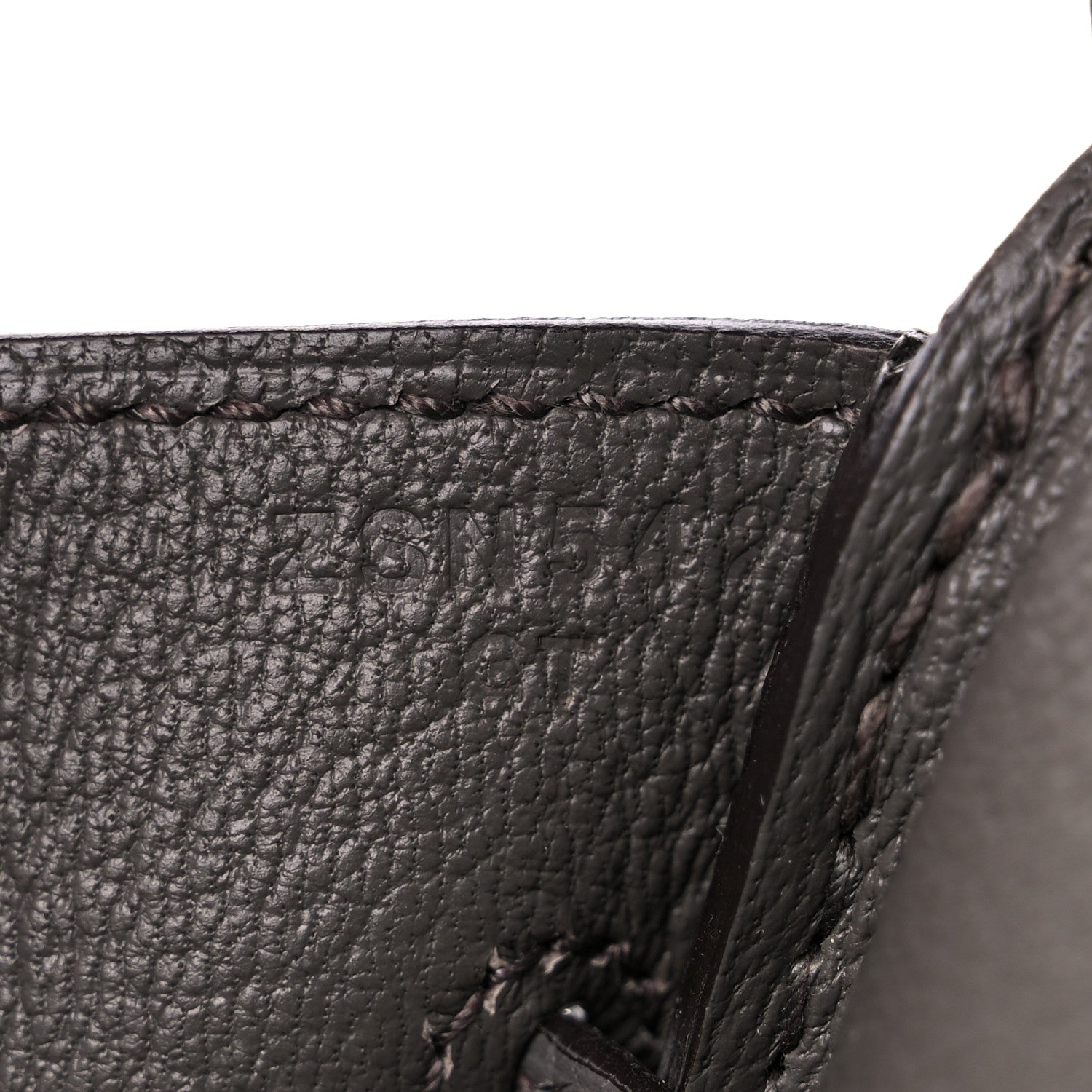 Hermes Togo Birkin 30 Etain 7 of 10