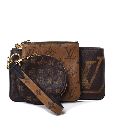 Louis Vuitton Reverse Monogram Giant Trio Pouch 1 of 4