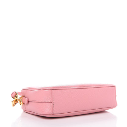 Prada Saffiano Mini Camera Crossbody Petalo 4 of 9