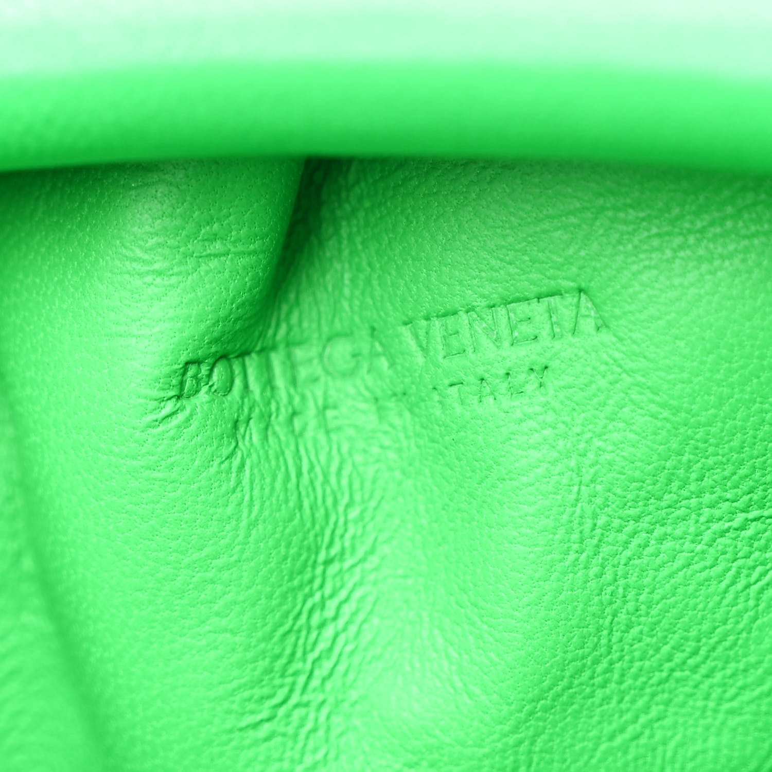 Bottega Veneta Nappa Intrecciato The Mini Pouch Clutch Parakeet 6 of 11