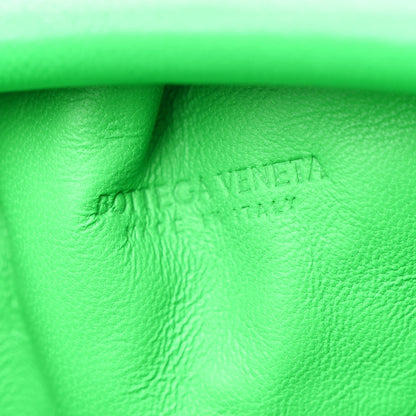 Bottega Veneta Nappa Intrecciato The Mini Pouch Clutch Parakeet 6 of 11