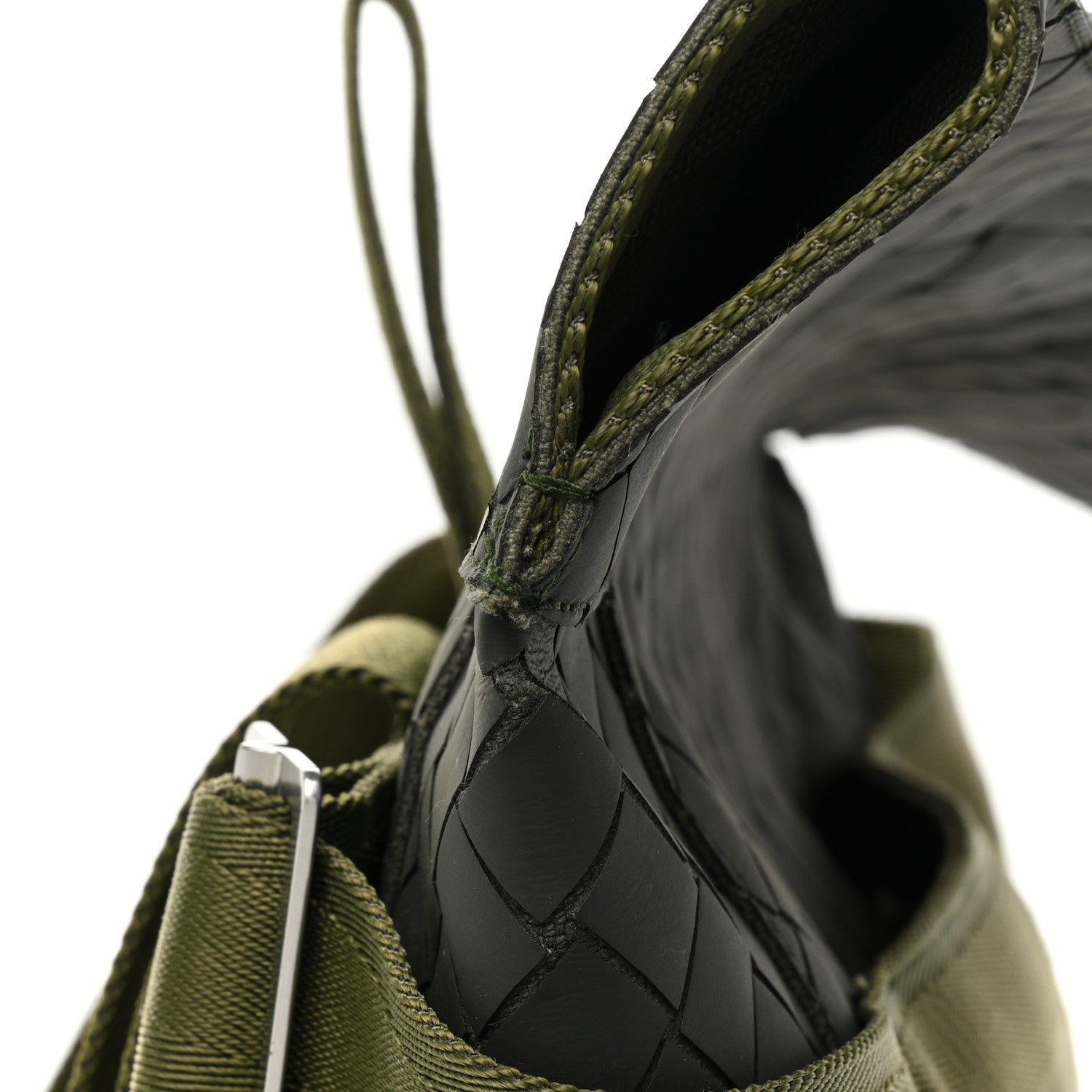 Bottega Veneta Intreccio Rubber Backpack Camping 15 of 15