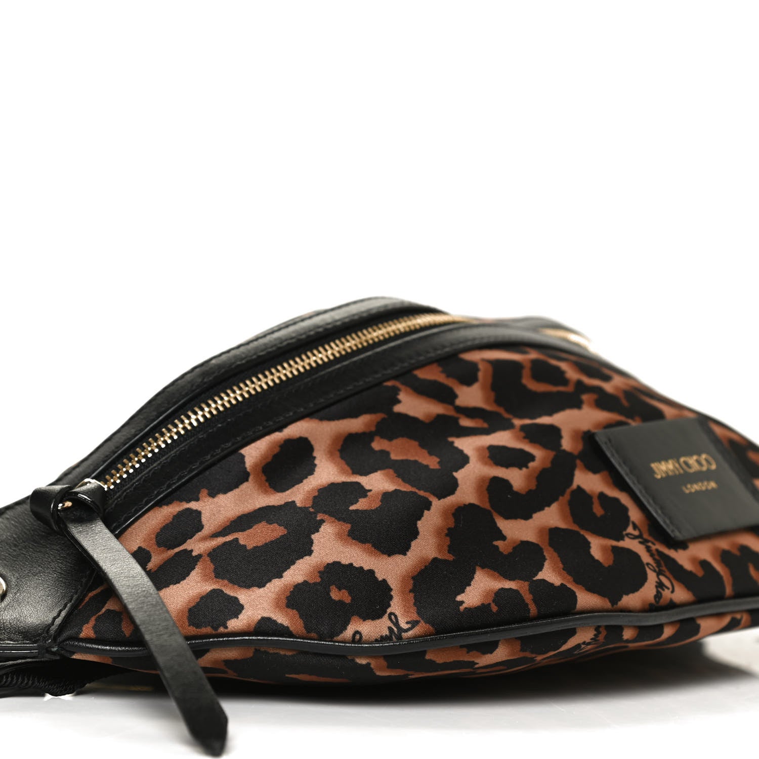 Jimmy Choo Nylon Leopard Candice Belt Bag 11 of 12