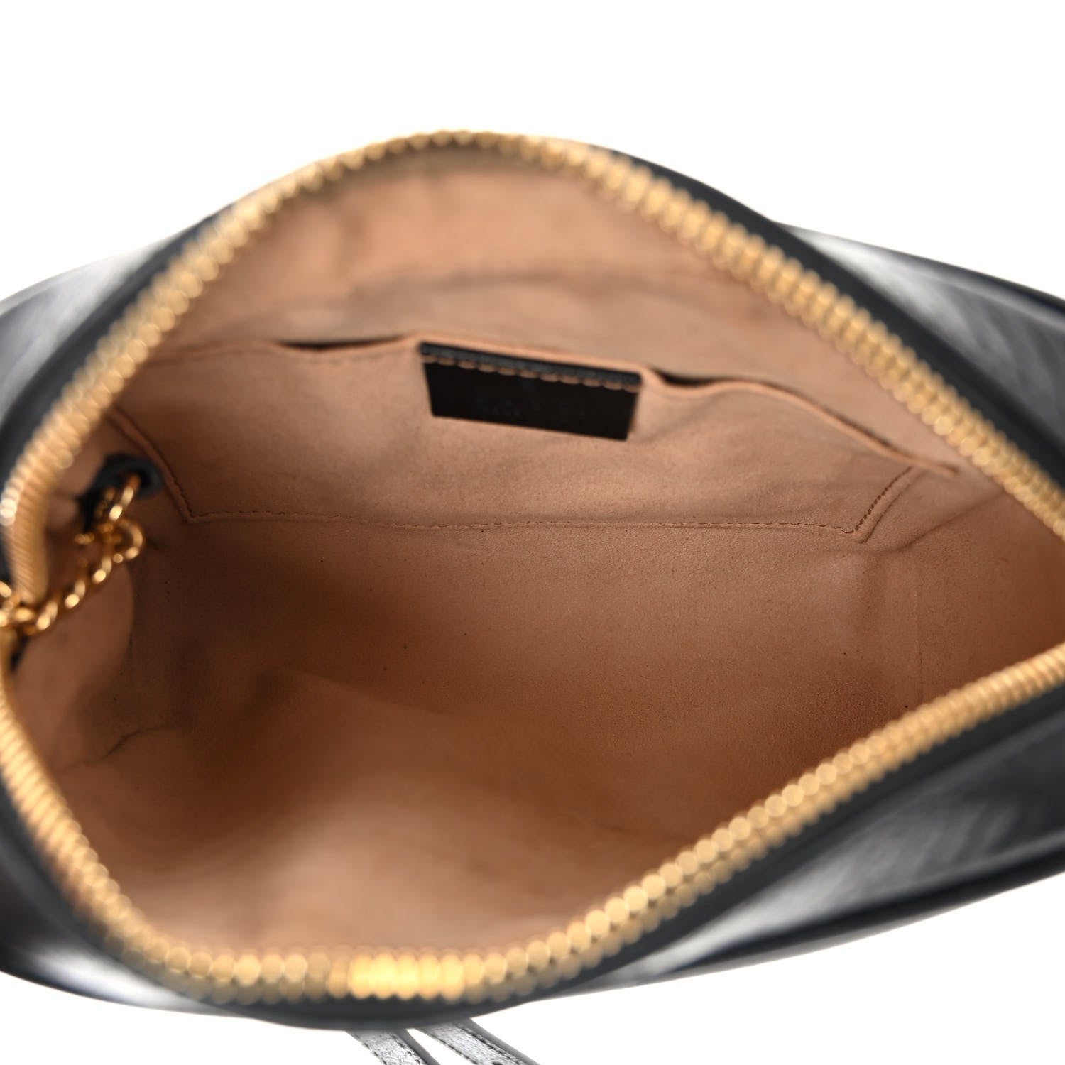 Gucci Calfskin Web Mini Ophidia Shoulder Bag Black 5 of 10