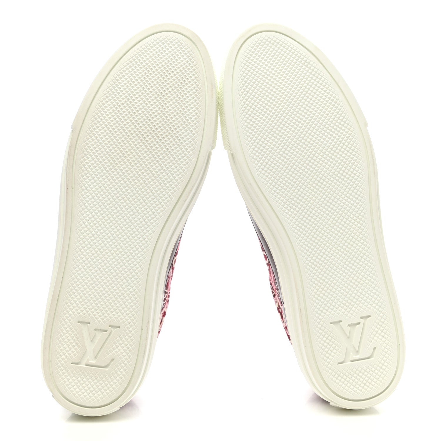 Louis Vuitton Jacquard Since 1854 Stellar Sneakers 37.5 Bordeaux 5 of 7