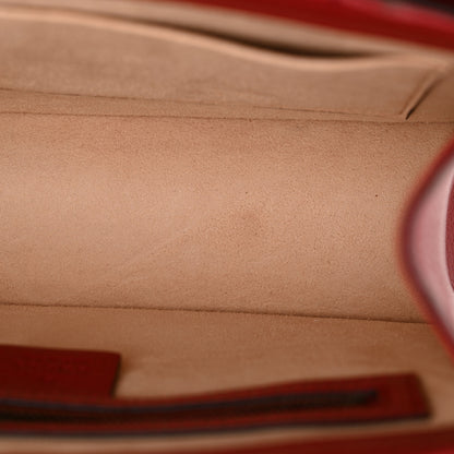 Gucci GG Supreme Monogram Small Queen Margaret Top Handle Bag Red 6 of 11