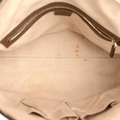 Gucci GG Supreme Monogram Medium Nice Top Handle Dome Bag Brown 5 of 13