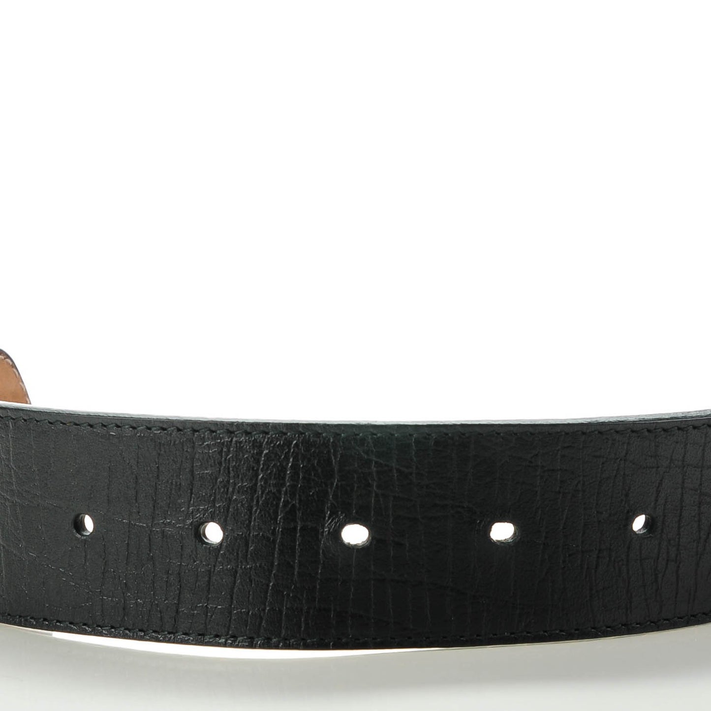 Leather Web Interlocking G Belt 120 48 Black