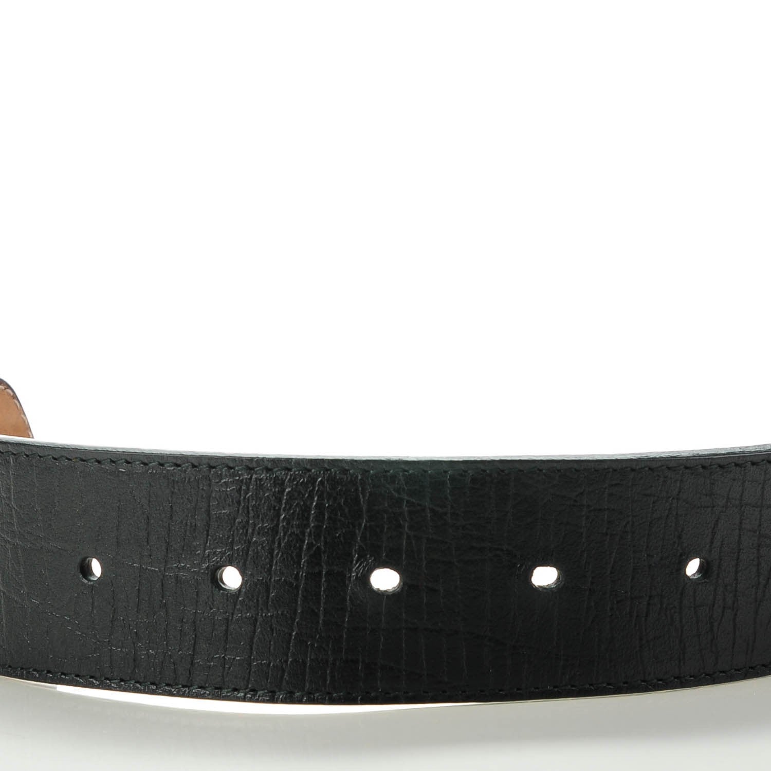 Gucci Leather Web Interlocking G Belt 120 48 Black 6 of 6