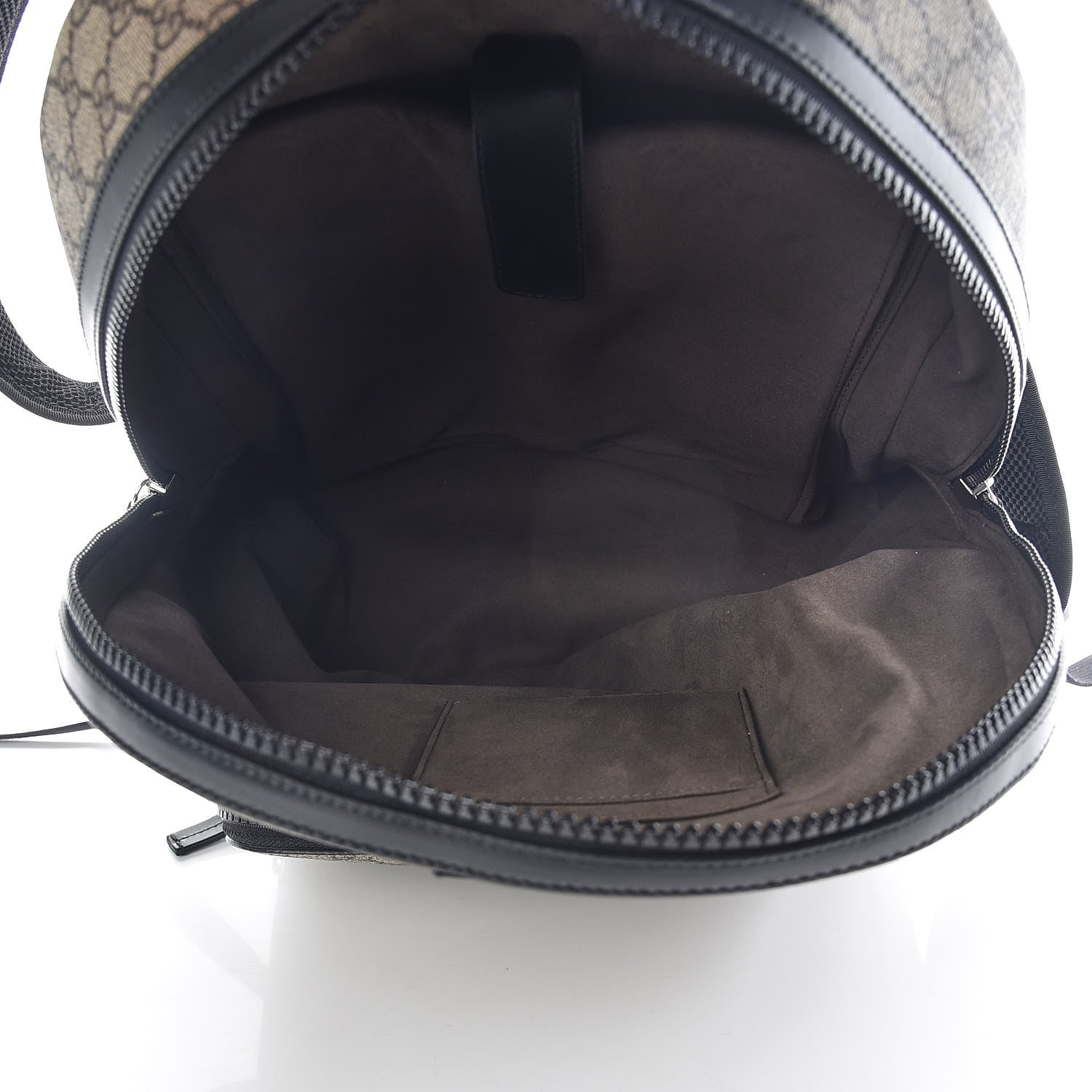 Gucci GG Supreme Monogram Medium Backpack Black 5 of 11