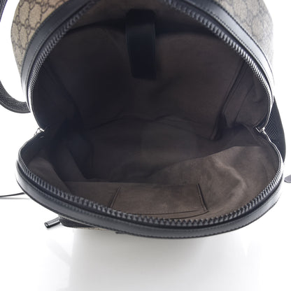 Gucci GG Supreme Monogram Medium Backpack Black 5 of 11