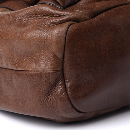 Prada Cervo Antik Front Pocket Hobo Cacao 11 of 14