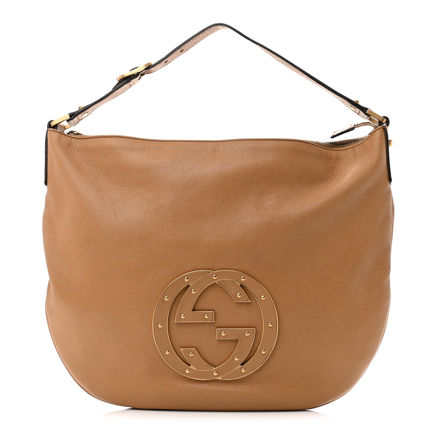 Calfskin Small Blondie Hobo Light Beige