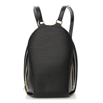 Louis Vuitton Epi Mabillon Backpack Black 1 of 12