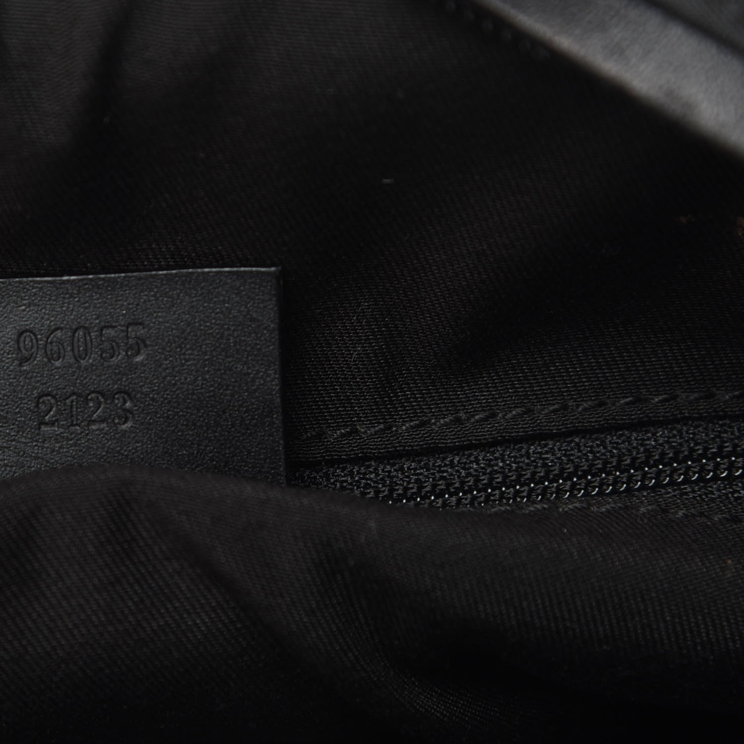 Gucci Nylon Monogram Hobo Black 7 of 12