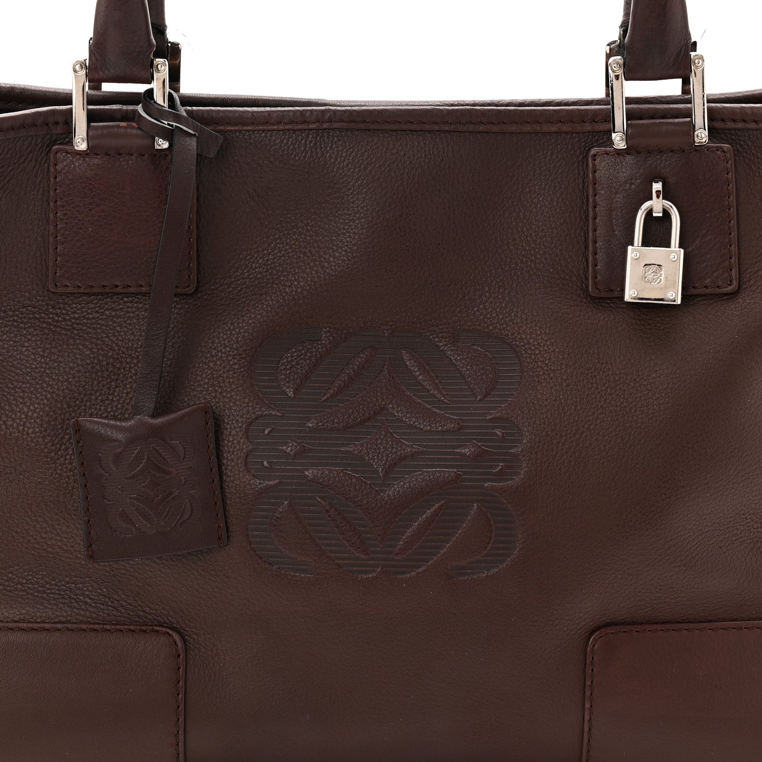 Loewe Calfskin Amazona Brown 9 of 11
