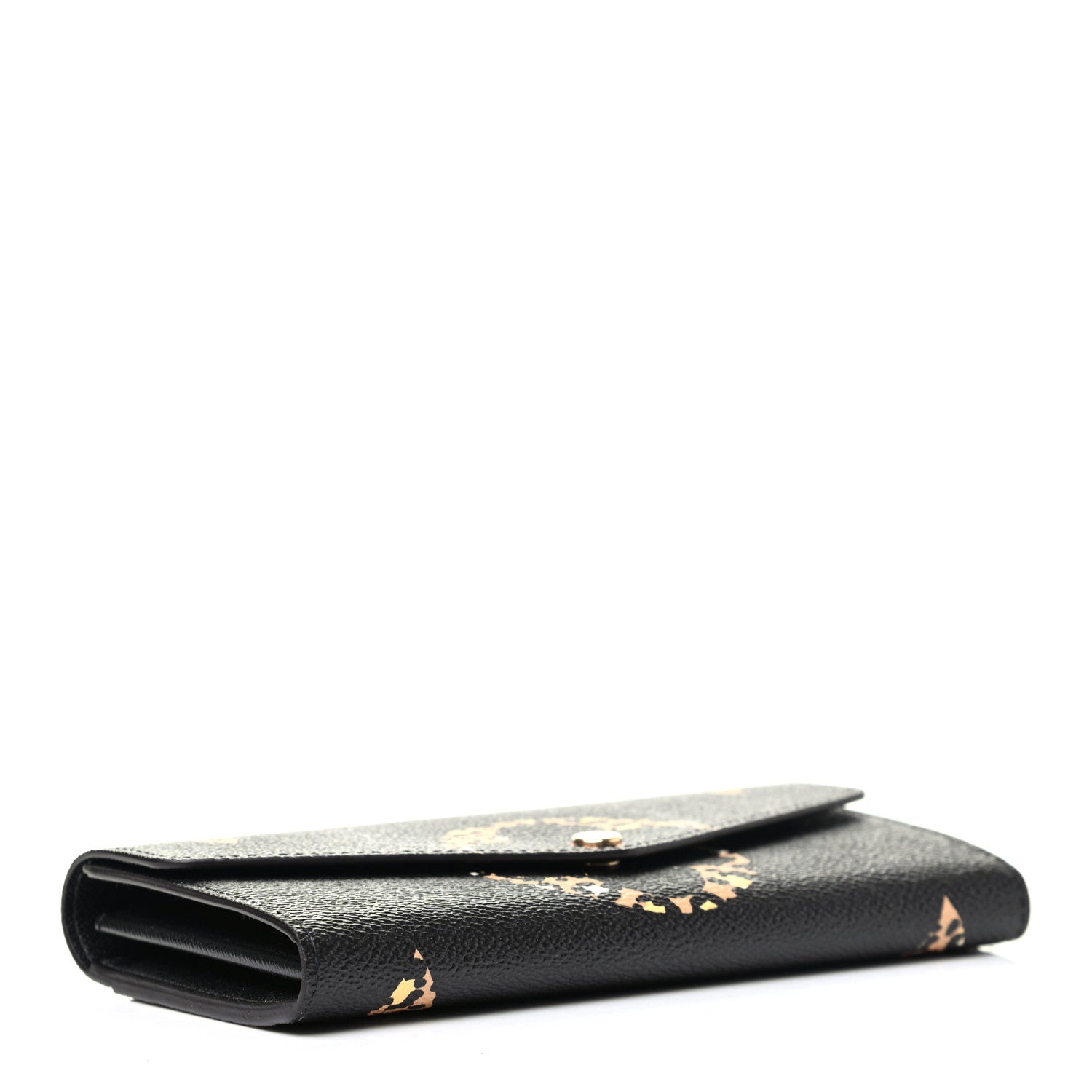 Louis Vuitton Monogram Giant Jungle Sarah Wallet Black 4 of 7