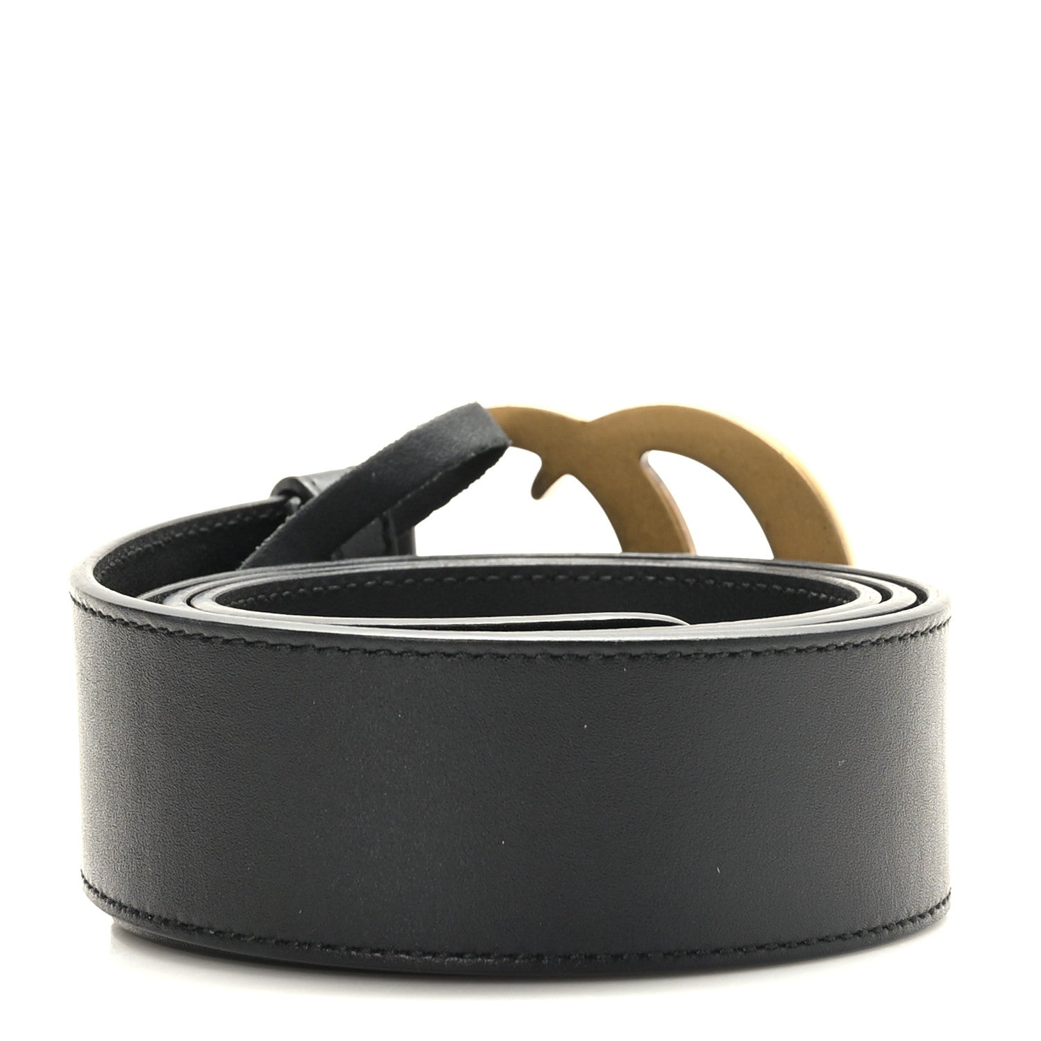 Gucci Calfskin Double G 40mm Belt 90 36 Black 2 of 5