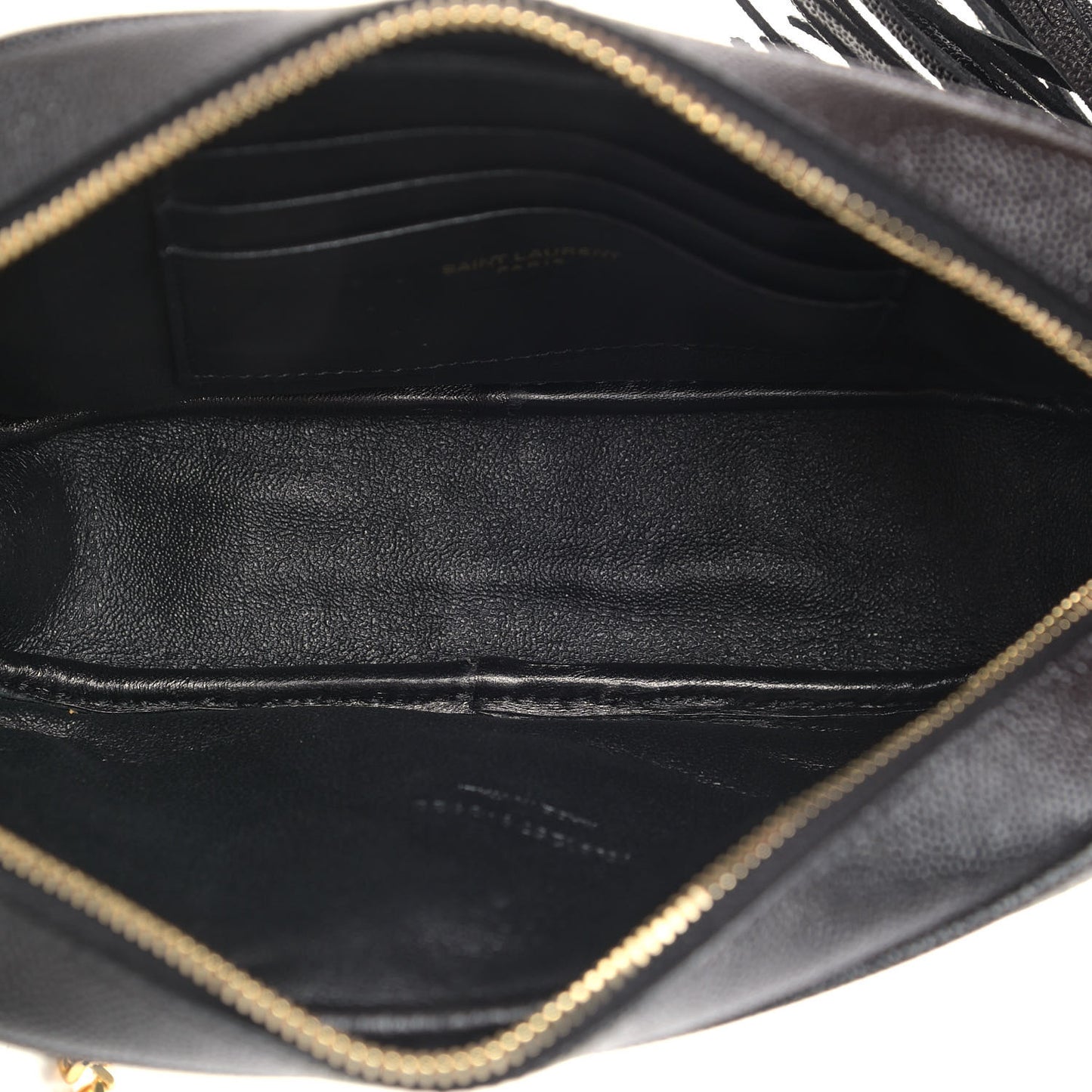 Grain De Poudre Matelasse Monogram Mini Lou Camera Bag Black