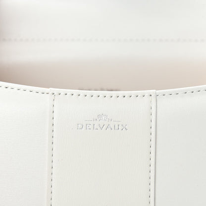 Delvaux Calfskin Mini Brillant Satchel Ivory 9 of 11