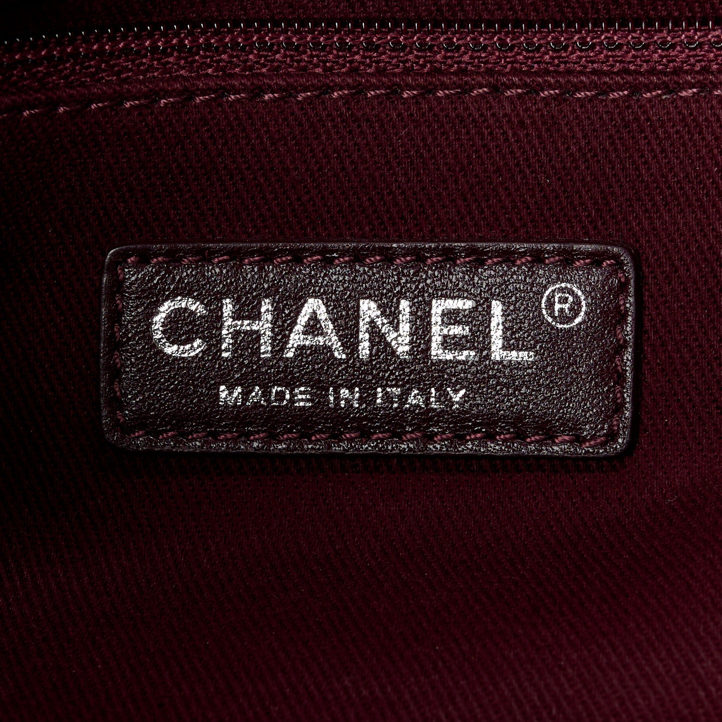 Calfskin Diamond Embossed New Chic Flap Black