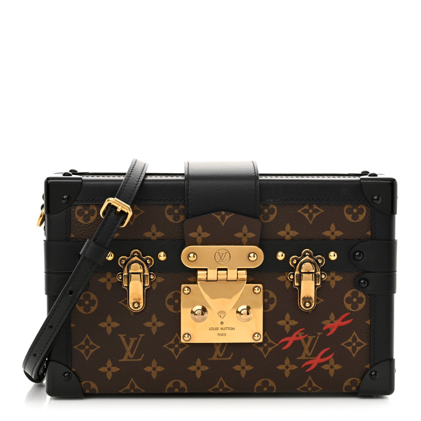 Monogram Petite Malle Black