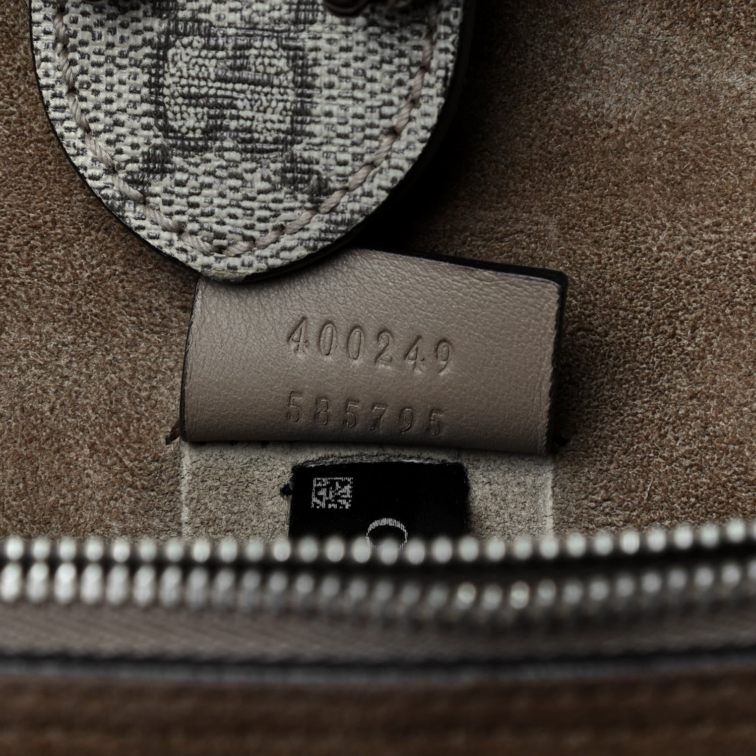Gucci GG Supreme Monogram Small Dionysus Shoulder Bag Taupe 7 of 9