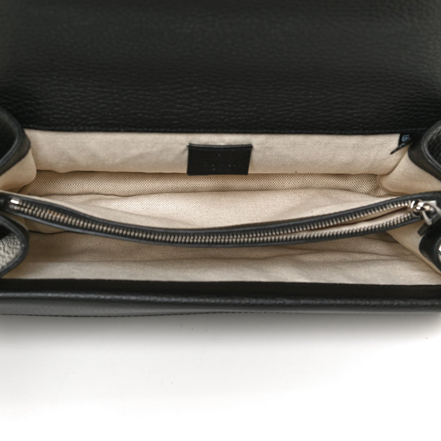 Pebbled Calfskin Small Dionysus Shoulder Bag Black