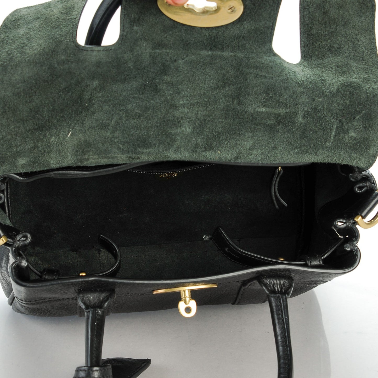Classic Grain Small Bayswater Black
