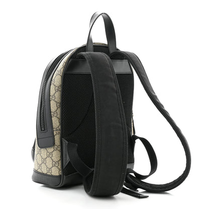 Gucci GG Supreme Monogram Small Eden Day Backpack Black 3 of 11