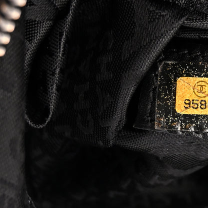 Chanel Caviar Square Stitched Bowler Black 7 of 10