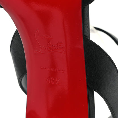 Christian Louboutin Nappa Mariza 85 Sandals 40.5 Black 7 of 10