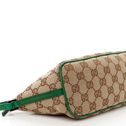 Gucci Monogram Boat Pochette Green 10 of 11