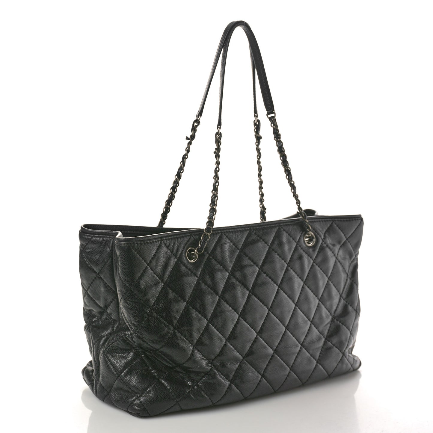 Caviar Quilted Large Be Caviar Tote Black