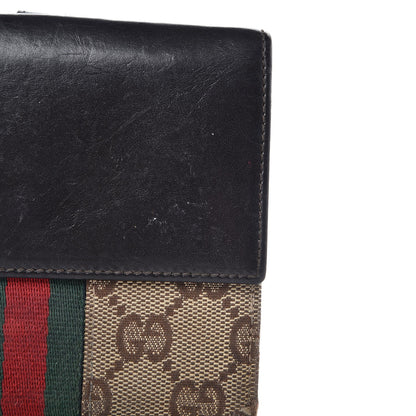Gucci Monogram Web Wallet Brown 10 of 15