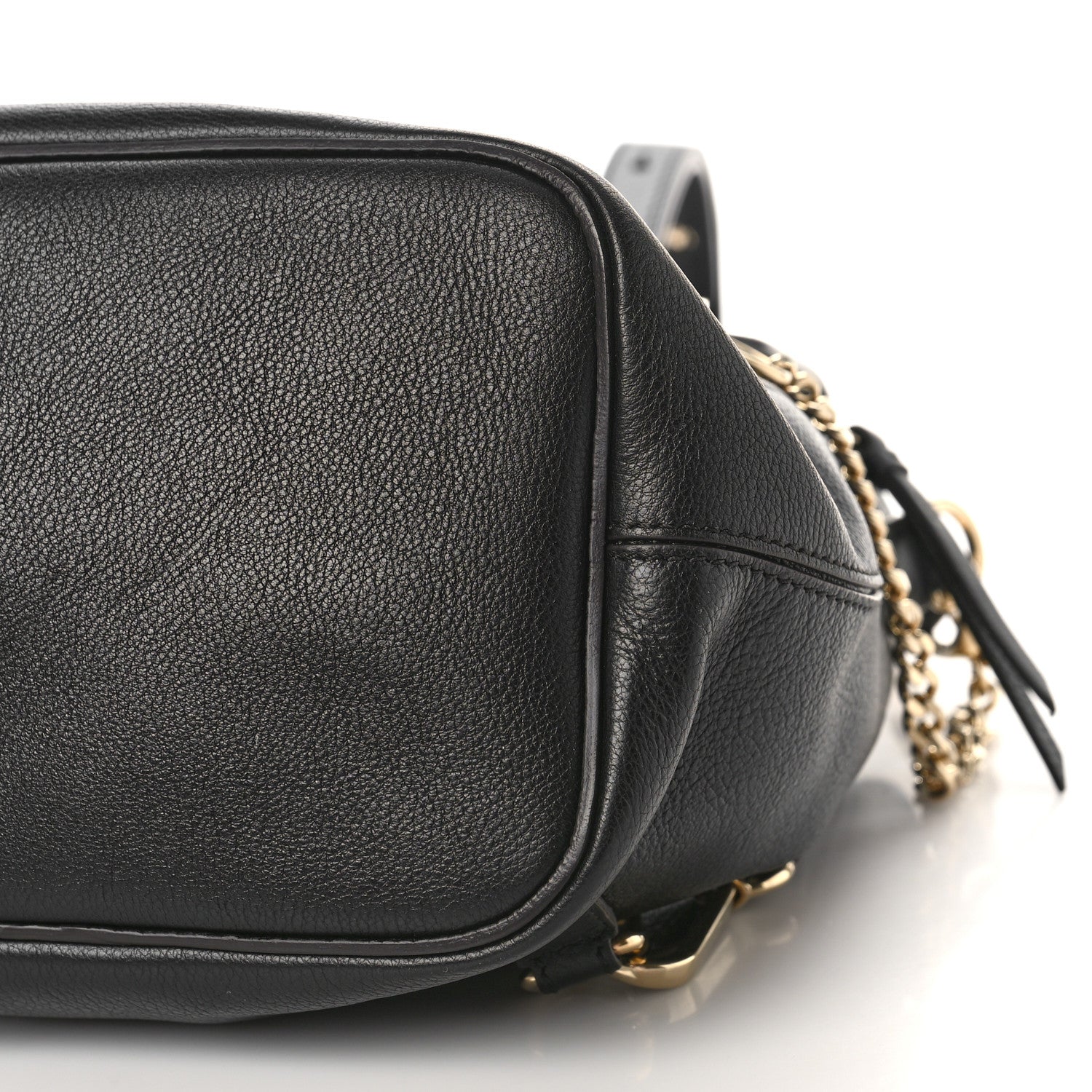 Chloe Suede Calfskin Small Faye Backpack Black 8 of 9